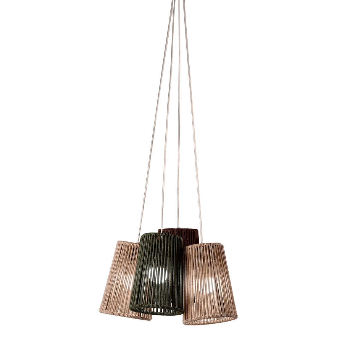 BOUQUET - Suspension 4 lampshades | E27