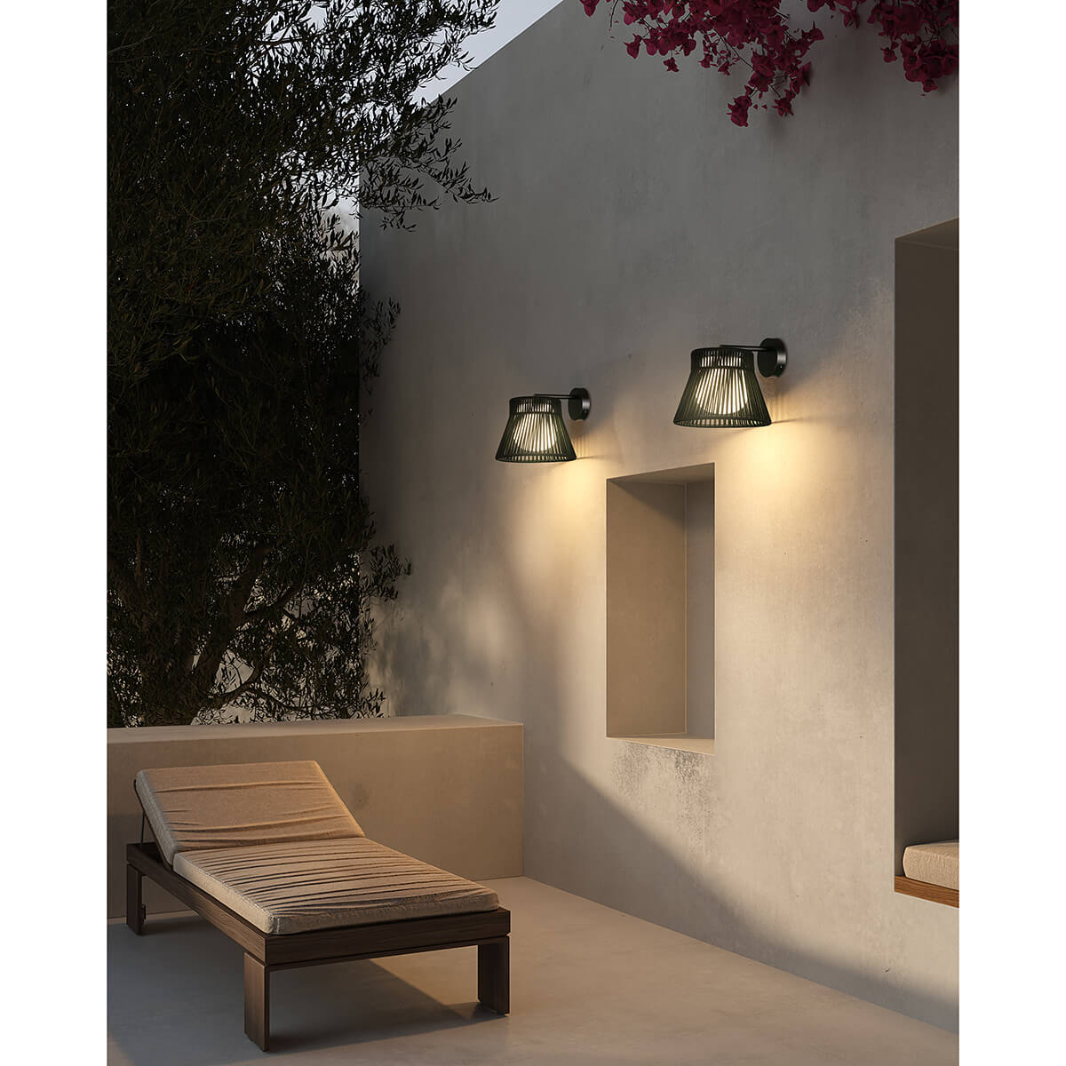 KORA - Wall Lamp 28 cm | E27 (outdoor IP66) 2