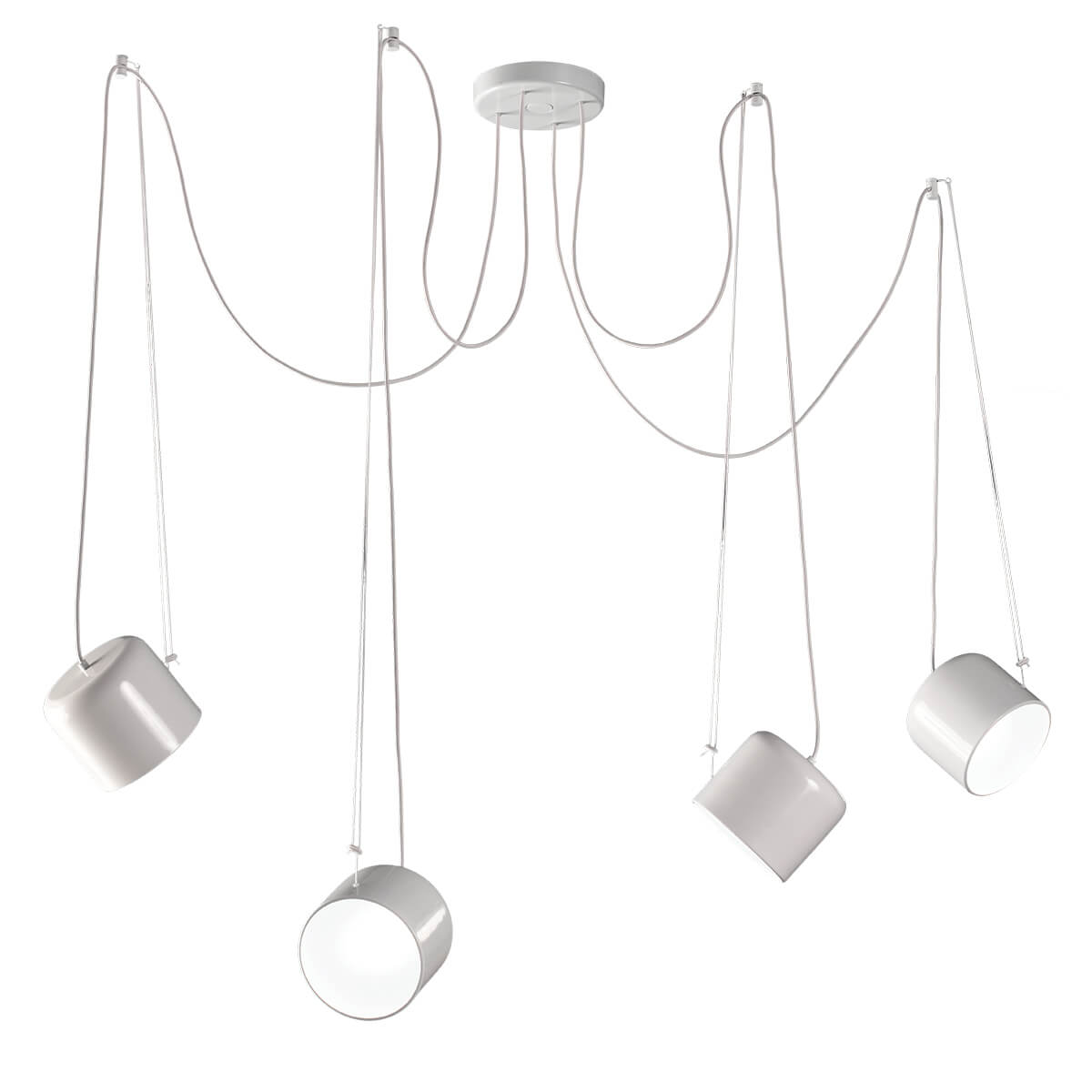 PACO - Suspension 4 lampshades