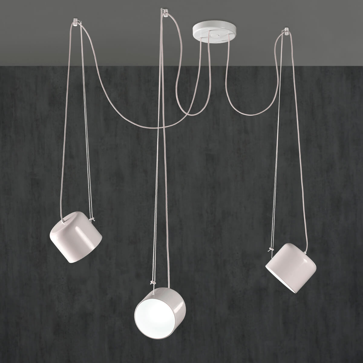 PACO - Suspension 3 lampshades 1