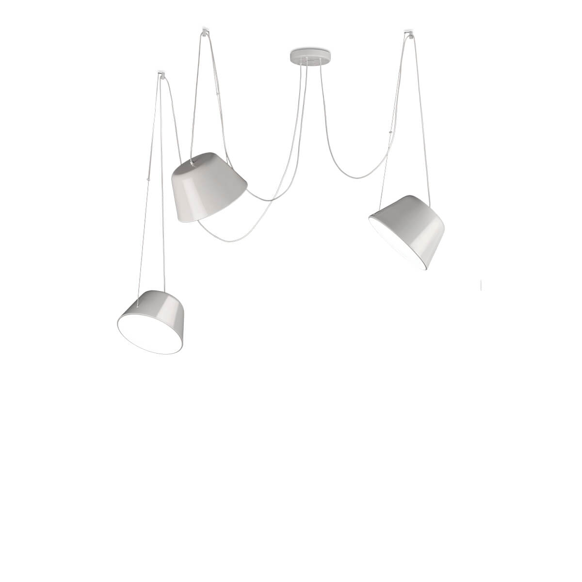 SENTO - Suspension 3 lampshades | Ø31 cm