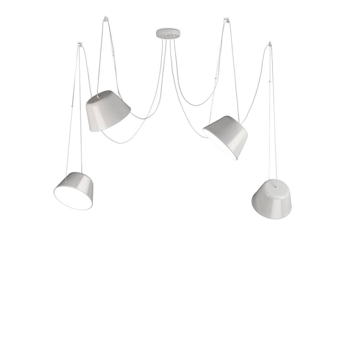 SENTO - Suspension 4 lampshades | Ø31 cm