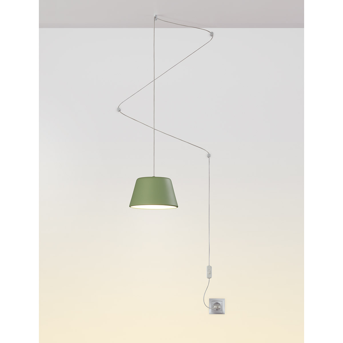 SENTO - Suspension 22cm with plug 1